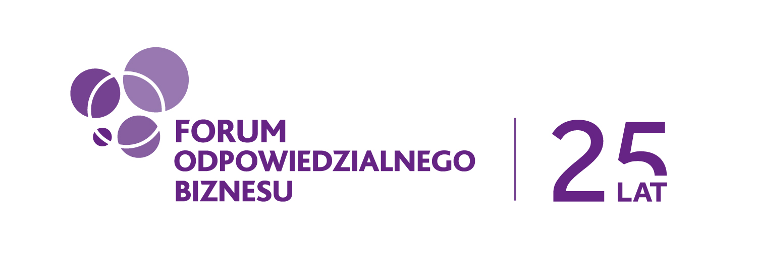 forum odpowiedzialnego biznesu 25 lat - napis